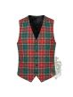 Baxter Modern Tartan Waistcoat Vest 