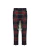 Black Stewart Tartan Trousers
