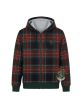 Black Stewart Tartan Hoodie