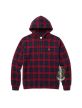 Brown Modern Tartan Hoodie