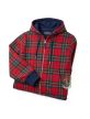 County Duart Red Tartan Hoodie