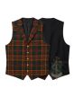County Monaghan Tartan Waistcoat Vest 