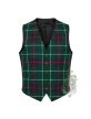 Duncan Modern Tartan Waistcoat Vest 