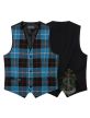 Dunlop Tartan Waistcoat Vest 