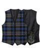 Earthrise Tartan Waistcoat Vest 