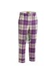 Erikson Dress Purple White Tartan Trousers