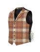 Espana Spanish Tartan Waistcoat Vest 