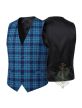Gallaecia Tartan Waistcoat Vest 