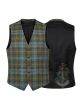 Gordon Weathered Tartan Waistcoat Vest 