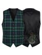 Graham Modern Tartan Waistcoat Vest 