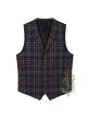 Hebridean Heather Tartan Waistcoat Vest 