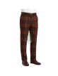 Highland Peat Herringbone Tartan Trousers