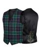 Leslie Premium Tartan Waistcoat Vest 