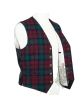 Lindsay Modern Tartan Waistcoat Vest 