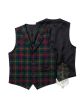 Logan Modern Tartan Waistcoat Vest 