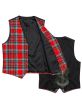 MacBean Modern Tartan Waistcoat Vest 