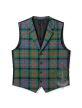 Macdonald Ancient Tartan Waistcoat Vest 