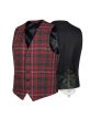 MacKinnon Hunting Modern Tartan Waistcoat Vest 
