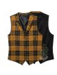 Macleod Lewis Dress Muted Tartan Waistcoat Vest 