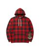 MacPhee Red Modern Tartan Hoodie