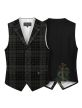 Night Watch Tartan Waistcoat Vest 