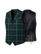 Polaris Modern Tartan Waistcoat Vest 