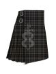 Pride Of Scotland Platinum Tartan Traditional 8 Yard Kilt
