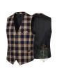 Rose Ancient Tartan Waistcoat Vest 