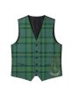 Ross Muted Hunting Tartan Waistcoat Vest 