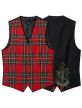 Royal Stewart Tartan Waistcoat Vest 