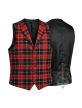Sens Modern Tartan Waistcoat Vest 