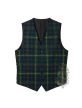 Smith Modern Tartan Waistcoat Vest 