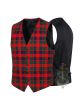 Traditional Gow Tartan Waistcoat Vest 