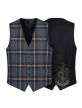 US Marine Tartan Waistcoat Vest 