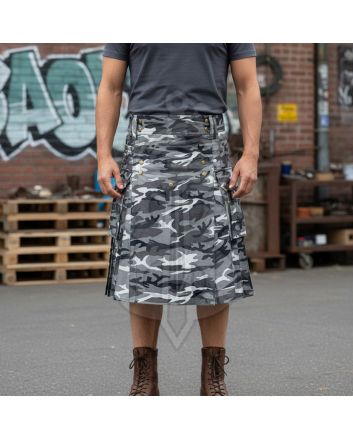 Urban Camo Tactical Utility Kilt