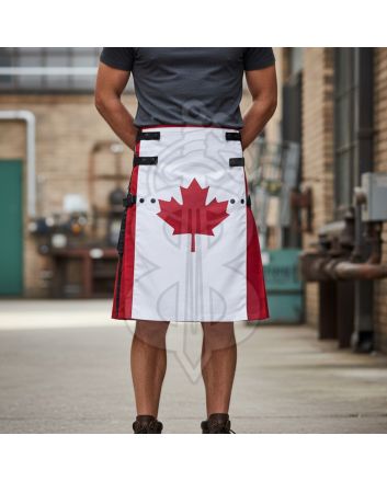 Canadian Flag Utility Hybrid Kilt