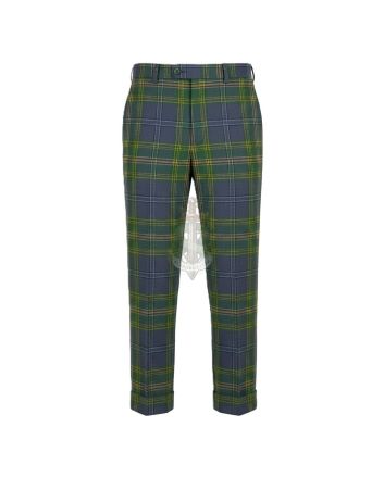 All Ireland Blue Tartan Trousers