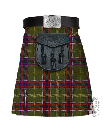 Bards Ovates and Druids Tartan Traditional 8 Yard Kilt