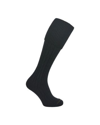 Black Kilt Socks