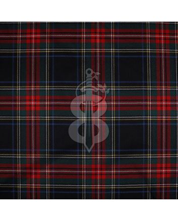 Black Stewart Tartan Traditional 8 Yard Kilt