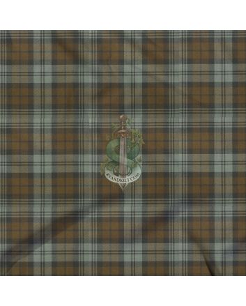 Black Watch Weathered Tartan Hoodie