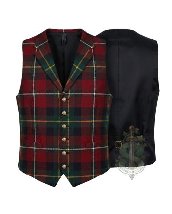 Boyd Modern Tartan Waistcoat Vest 