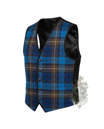 Boyd Modern Tartan Waistcoat Vest 
