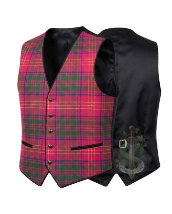 Burns Tartan Waistcoat Vest 