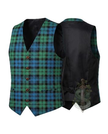 Campbell Tartan Waistcoat Vest 