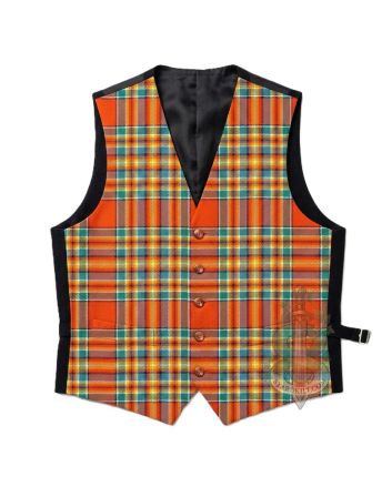 Boyd Modern Tartan Waistcoat Vest 