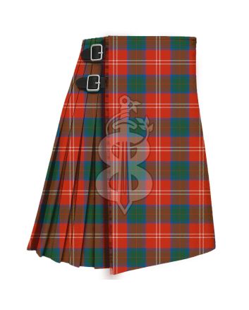 Chisholm Modern Tartan Traditional 8 Yard Kilt
