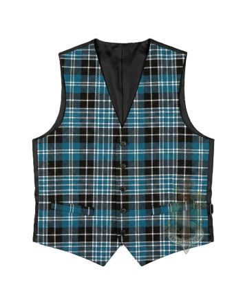 Clark Ancient Tartan Waistcoat Vest 