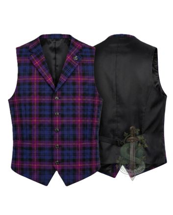 Boyd Modern Tartan Waistcoat Vest 