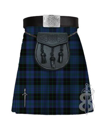 Clergy Green Lines Tartan Traditional Kilt